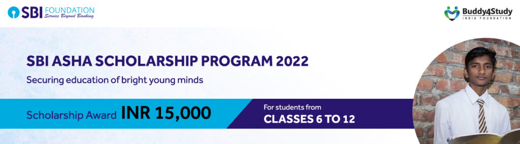 SBI Asha Scholarship Program 2022 
